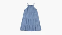 Halter Tiered Dress Little Girls 4-6X