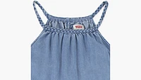 Halter Tiered Dress Little Girls 4-6X