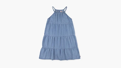 Halter Tiered Dress Little Girls 4-6X