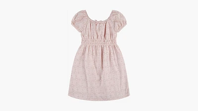 Eyelet Dress Little Girls 4-6X