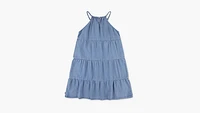 Halter Tiered Dress Big Girls S-XL