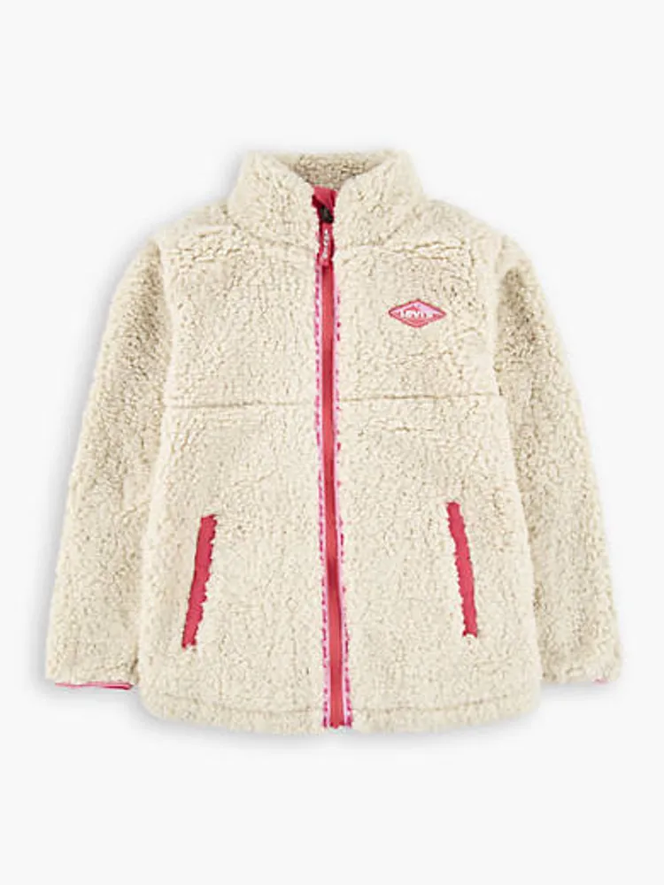 Levi's® Boxy Fit Sherpa Big Girls Jacket S-XL
