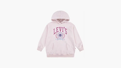 Oversized Pullover Hoodie Little Girls 4-6X