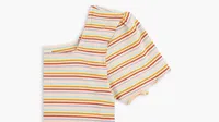 Ribbed Baby T-Shirt Big Girls S-XL