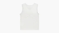 Bow Purl Edge Tank Top Big Girls S-XL