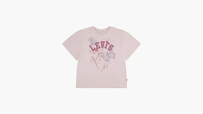 Floral Oversized Tee Big Girls 7-16