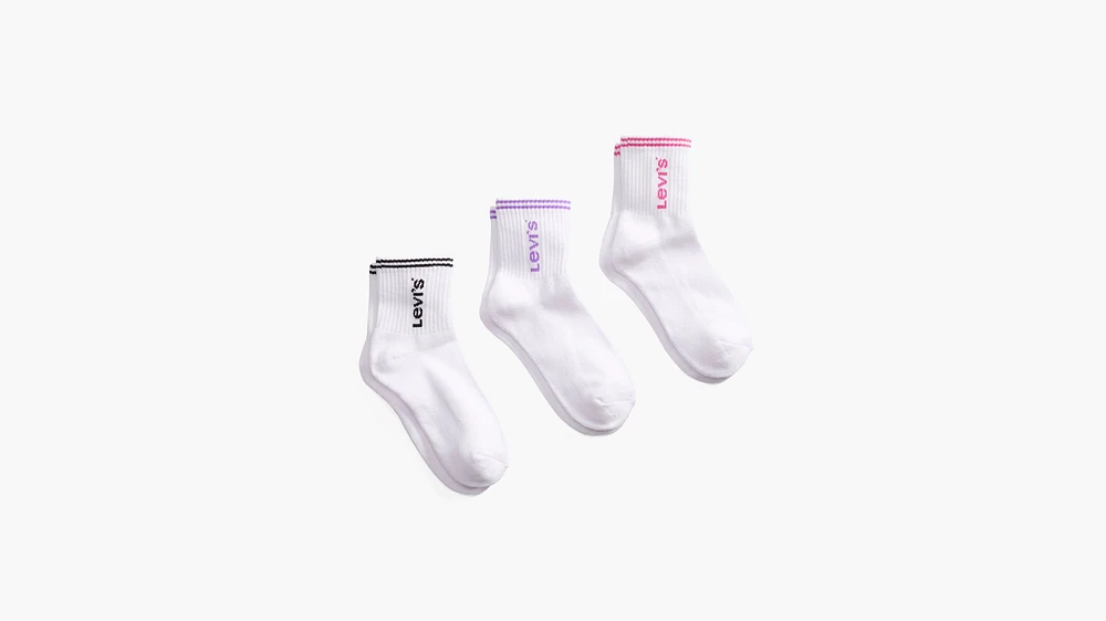 Sporty Stripe Short Socks