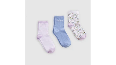 Tapestry Floral Short Cut Socks