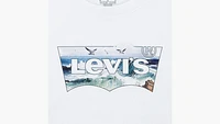 Crashing Waves Batwing Tee Big Boys S-XL