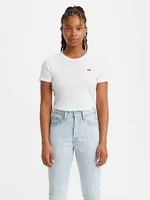Short Sleeve Rib Baby T-Shirt