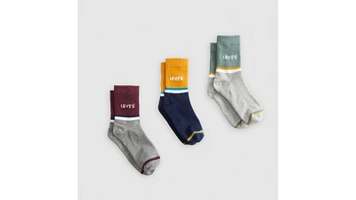 Varsity Colorblock Short Cut Socks