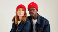 Bonnet souple brodé