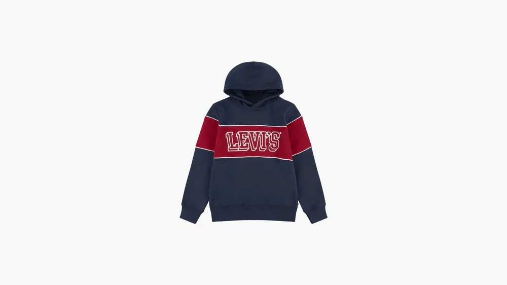 Levi's® Logo Colorblocked Hoodie Big Boys 8-20