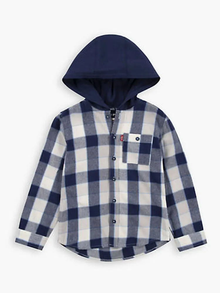 Levi's® Hooded Button Up Big Boys Shirt S-XL | The Summit