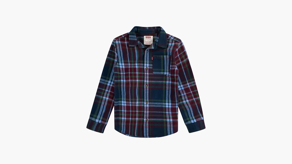 Flannel Shirt Big Boys 8-20