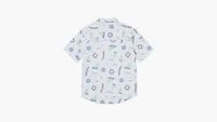 Slub Texture Woven Shirt Little Boys 4-7x