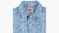 Jacquard Woven Shirt Little Boys 4-7x