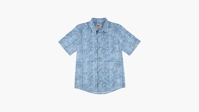 Jacquard Woven Shirt Little Boys 4-7x