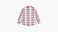 Oversized Plaid Shacket Big Girls 7-16