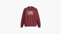 Standard Fit Graphic Crewneck Sweatshirt