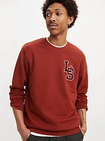 Standard Fit Graphic Crewneck Sweatshirt