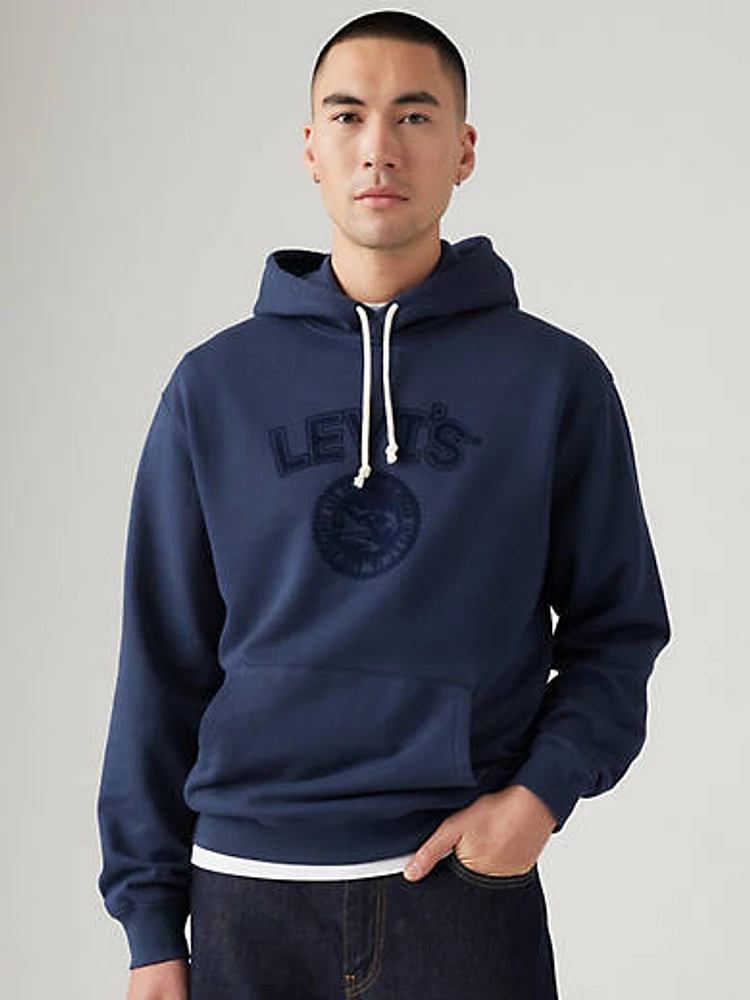 Relaxed Fit Graphic Hoodie Sweatshirt