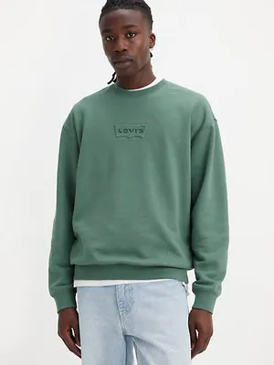 Relaxed Fit Graphic Crewneck Sweatshirt