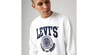 Relaxed Graphic Crewneck Sweatshirt