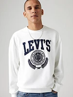 Relaxed Graphic Crewneck Sweatshirt