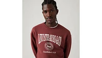 Relaxed Graphic Crewneck Sweatshirt
