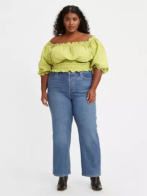 Ribcage Straight Ankle Women's Jeans (Plus Size)