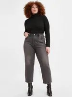 Ribcage Straight Ankle Women's Jeans (Plus Size