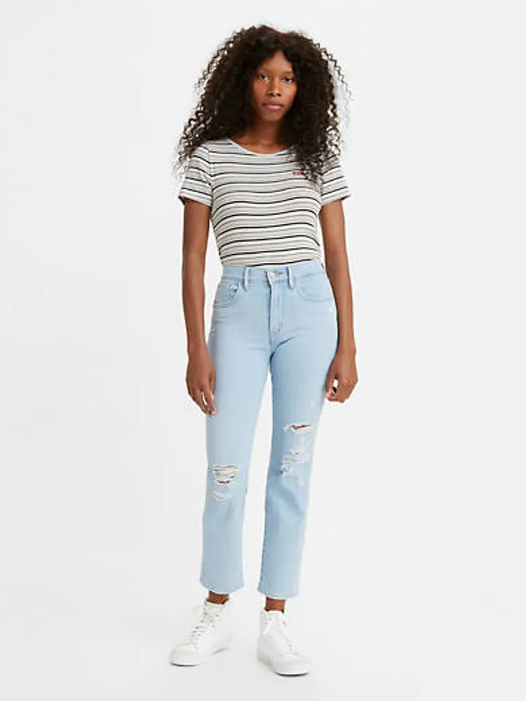 Levi 724 High Rise Straight Crop Women's Jeans | The Summit