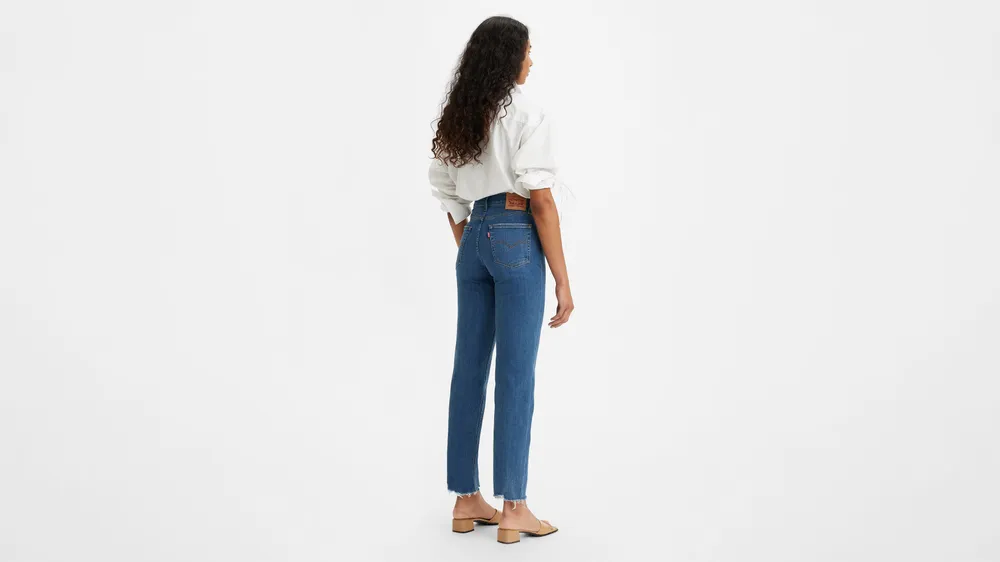 724 High Rise Slim Straight Cropped Women's Jeans