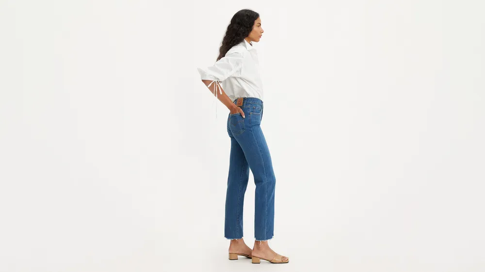Levi's® Women's 724 High-Rise Straight Cropped Jeans - Firefly