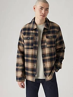 Cotton Plaid Shacket