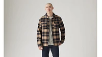 Cotton Plaid Shacket