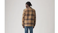 Quilt Lined Plaid Shacket