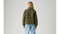 Box Quilted Cotton Jacket