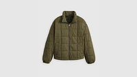 Box Quilted Cotton Jacket