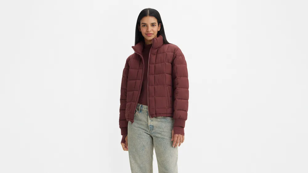 Box Quilted Puffer Jacket
