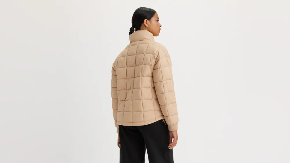 Box Quilted Puffer Jacket