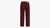 Ribcage Straight Ankle Corduroy Women's Pants