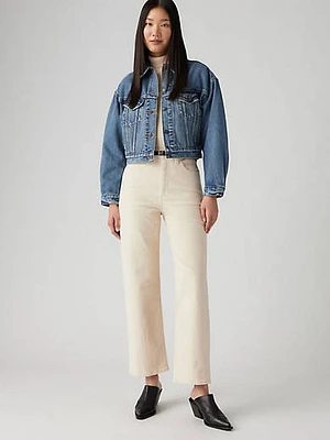 Ribcage Straight Ankle Corduroy Women's Pants