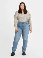 724 High Rise Slim Straight Women's Jeans (Plus)