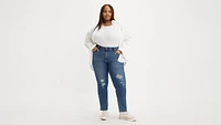 724 High Rise Straight Women's Jeans (Plus Size)