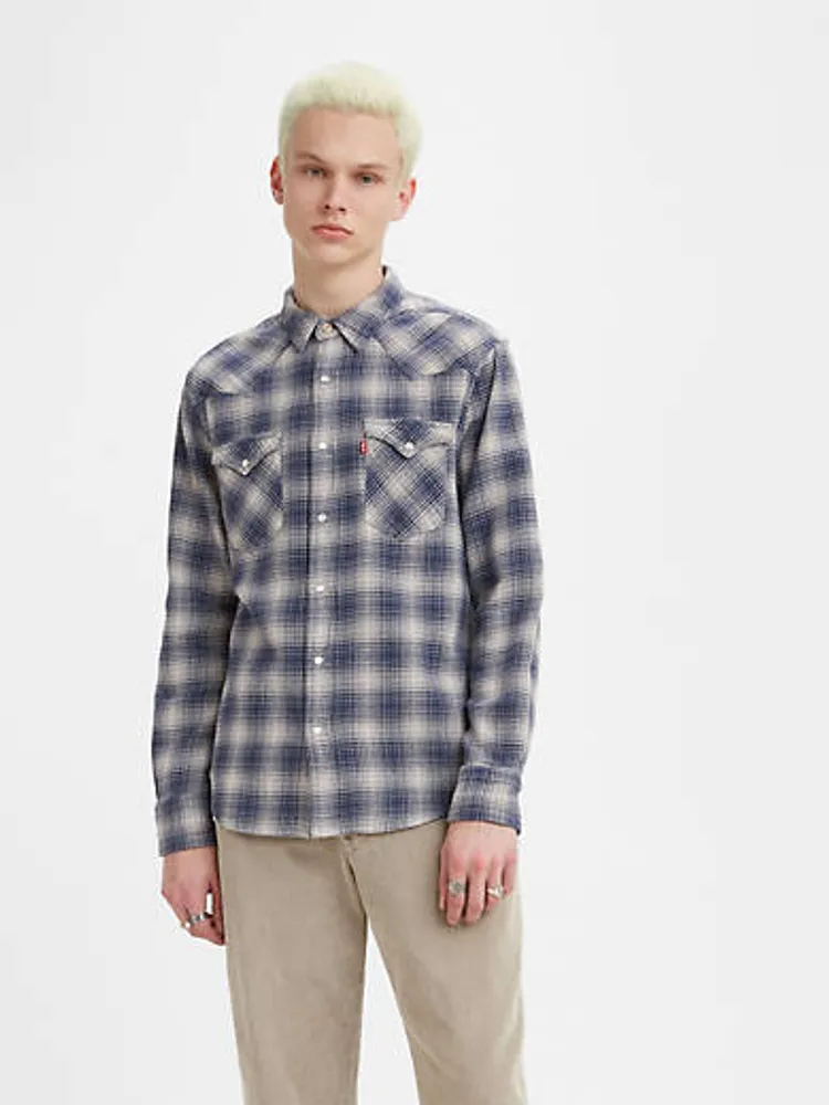 Levi Classic Western Flannel Standard Fit Shirt | The Summit