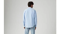 Sunset One Pocket Cotton Linen Standard Fit Shirt