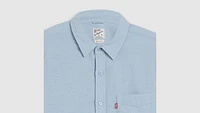 Sunset One Pocket Cotton Linen Standard Fit Shirt