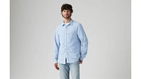 Sunset One Pocket Cotton Linen Standard Fit Shirt